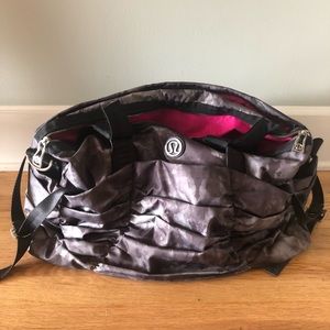 Lululemon Ruffled Gym Tote Bag